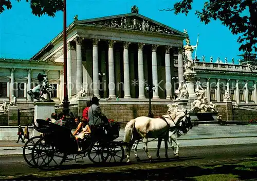 Pferdekrug Dithmarschen Wien Parlament  Kat. Hennstedt