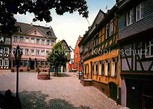 Hoechst Main Schlossplatz Gasthaus Baeren Kat. Frankfurt am Main