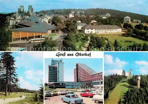 Oberhof Thueringen FDGB Erholungsheim Am Rennsteig Hotel Panorama Schanze am Rennsteig Kat. Oberhof Thueringen