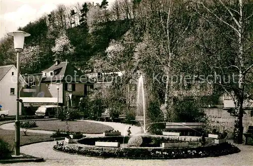 Birkenau Odenwald Juliusbrunnen mit Anlage Kat. Birkenau