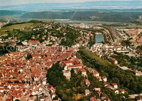 Tuebingen Fliegeraufnahme mit Schloss Altstadt Neckartal Kat. Tuebingen