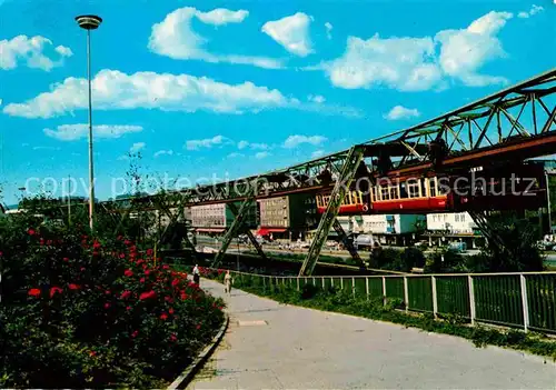 Wuppertal Barmen Schwebebahn Kat. Wuppertal