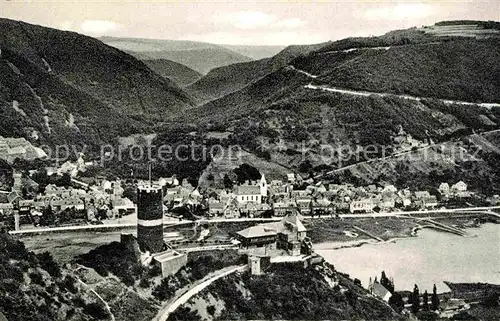 Burgen Mosel Fliegeraufnahme mit Mosel Kat. Burgen