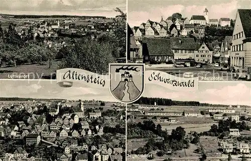 Altensteig Schwarzwald Postplatz Jugenddorf Oberstadt