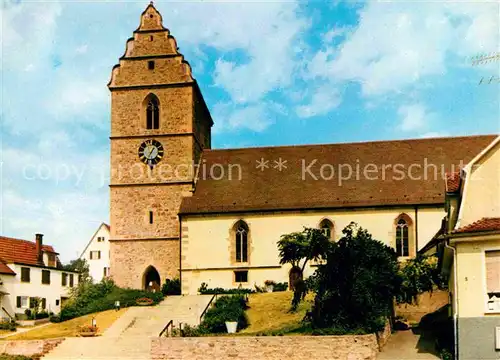 Wendlingen Neckar Kirchenpartie Kat. Wendlingen am Neckar