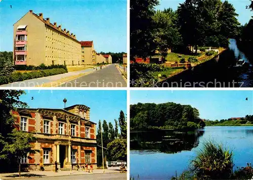 Erkner Neubauten am Kurpark Kanutzsee Kat. Erkner