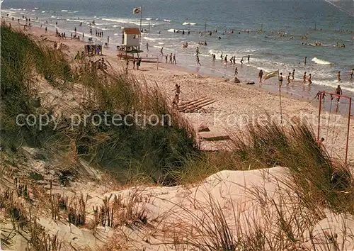 Langeoog Nordseebad Strand Duenen Kat. Langeoog