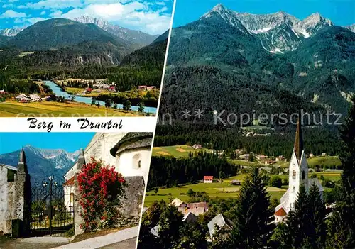 Berg Drautal mit Reisskofel Jauken  Kat. Berg im Drautal