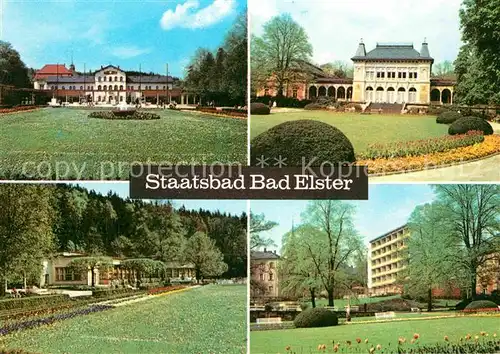 Bad Elster Badehaus Kurhaus Kliniksanatorium Kat. Bad Elster