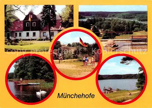 Muenchehofe Koenigs Wusterhausen Muenchenhofe Jugendherberge Erich Weinert Campingplatz  Kat. Muenchehofe Koenigs Wusterhausen