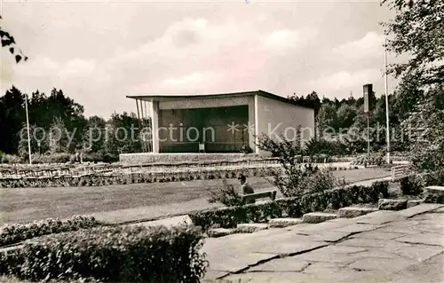 Bad Klosterlausnitz Musikpavillon im Kurpark Kat. Bad Klosterlausnitz