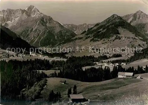 Riezlern Kleinwalsertal Vorarlberg Hirschegg Mittelberg Widderstein Heuberg Walmendingerhorn Kat. Mittelberg