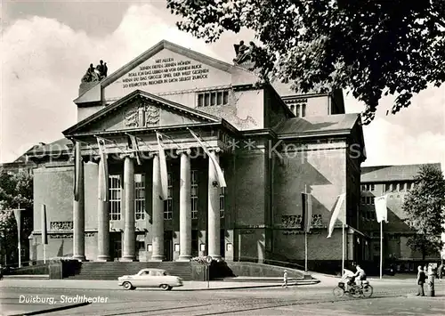 Duisburg Ruhr Stadttheater Kat. Duisburg