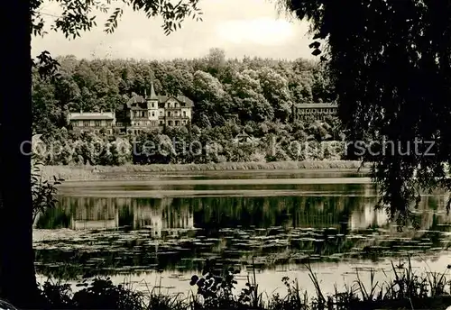 Buckow Maerkische Schweiz Griepensee und Haus Wilhelmshoehe Kat. Buckow Maerkische Schweiz