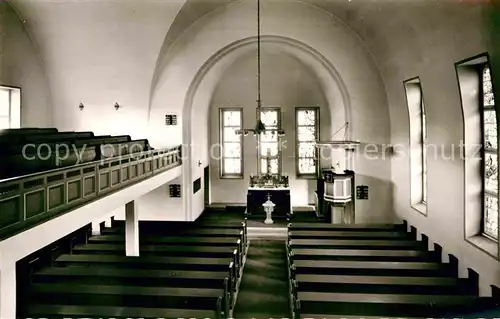 Bad Rothenfelde Ev luth Kirche Inneres Kat. Bad Rothenfelde