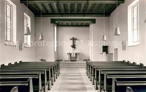 Schulenberg Oberharz St Petrus Kapelle Innenansicht Kat. Schulenberg im Oberharz