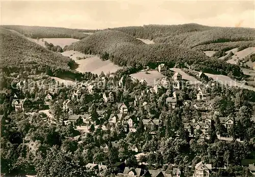 Wernigerode Harz Blick auf die Harburg Fliegeraufnahme Kat. Wernigerode