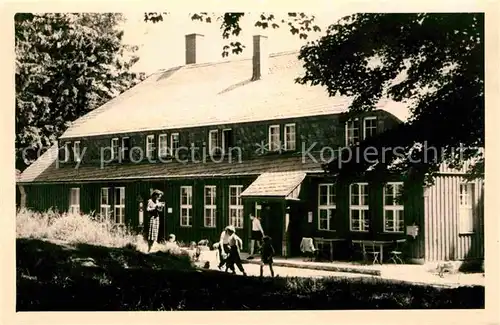 Schmiedefeld Rennsteig Berggaststaette Stutenhaus VEB Carl Zeiss Jena Kat. Schmiedefeld Rennsteig