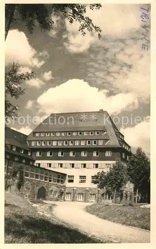 Altenberg Erzgebirge Sanatorium Raupennest Kat. Geising