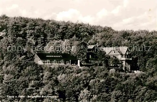 Thale Harz Berghotel Rosstrappe Kat. Thale