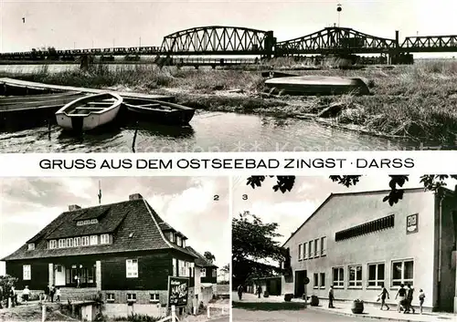 Zingst Ostseebad Meinigenbruecke Kurhaus FDGB Erholungsheim Nordlicht Kat. Zingst Darss