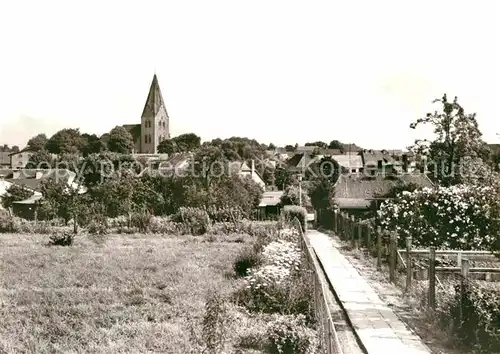 Kluetz Teilansicht mit Kirche Kat. Kluetz