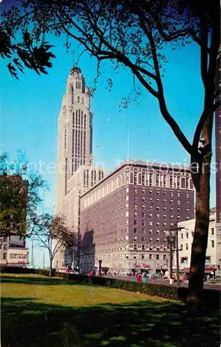 Columbus Ohio Deshler Hilton and LeVeque Lincoln Tower Kat. Columbus