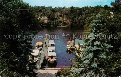 Wisconsin Dells Upper Dells Boat Dock Kat. Wisconsin Dells