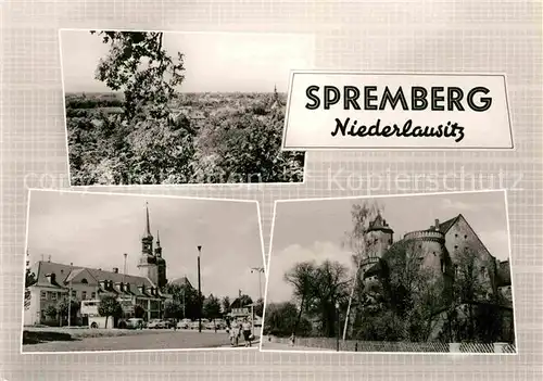 Spremberg Niederlausitz Burg Kirche  Kat. Spremberg