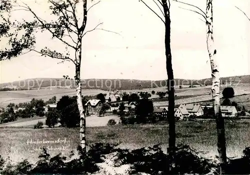 Hinterhermsdorf Teilansicht  Kat. Sebnitz