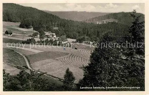 Schellerhau Landhaus Seldwyla Kat. Altenberg