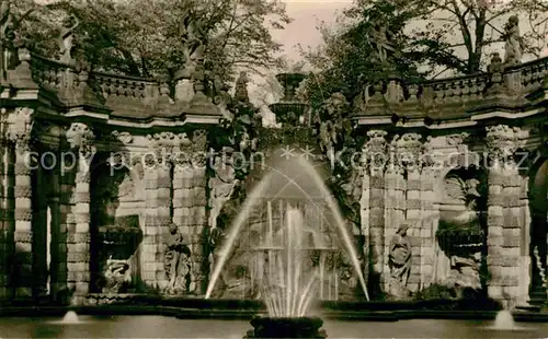 Dresden Nymphenbad Zwinger Kat. Dresden Elbe