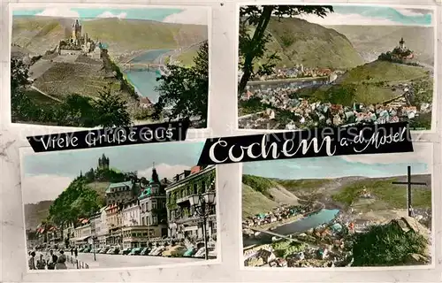 Cochem Mosel Burg Ansichten Kat. Cochem