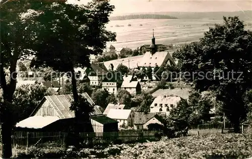 Crottendorf Erzgebirge Panorama Kat. Crottendorf Erzgebirge