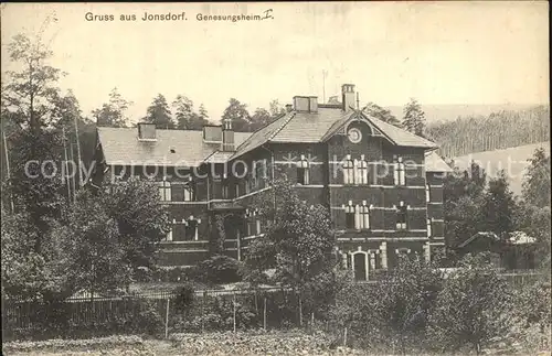 Jonsdorf Genesungsheim Kat. Kurort Jonsdorf