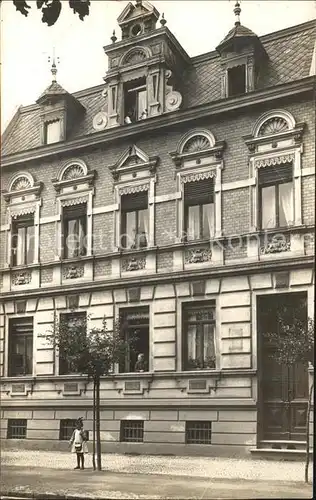 Magdeburg Haus Maedchen Frau Kat. Magdeburg