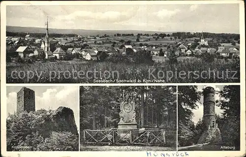 Seesbach Koppenstein Jaeger Kurpfalz Alteburg Kat. Seesbach