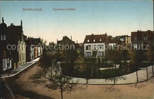 Saarlouis Gymnasiumplatz Kat. Saarlouis