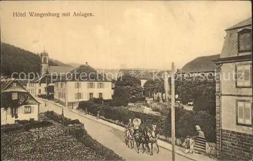 Wangenburg Hotel Anlagen Kat. Wangenbourg Engenthal