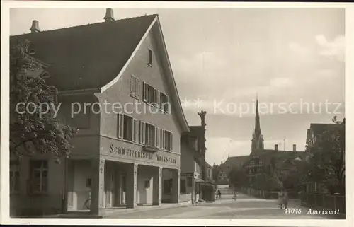 Amriswil TG Schweizerische Volksbank Kat. Amriswil