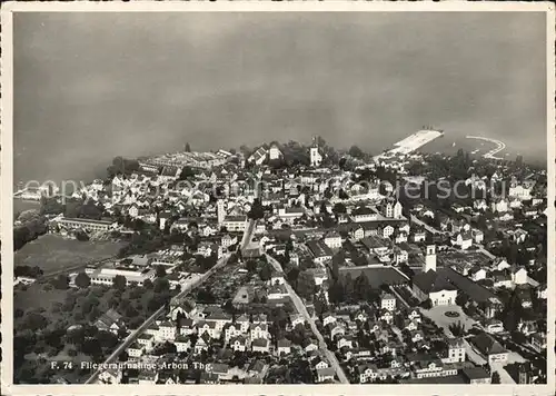 Arbon TG Bodensee Hafen Luftaufnahme Kat. Arbon