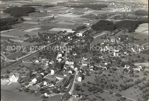 Islikon Flugaufnahme Kat. Islikon