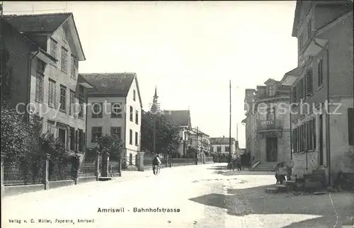 Amriswil TG Bahnhofstrasse Kat. Amriswil