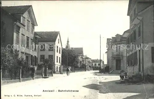 Amriswil TG Bahnhofstrasse Kat. Amriswil