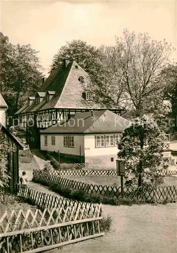 Frohnau Annaberg Frohnauer Hammer Herrenhaus Historisches Hammerwerk Kat. Annaberg