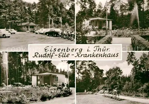 Eisenberg Thueringen Rudolf Elle Krankenhaus Park Kat. Eisenberg