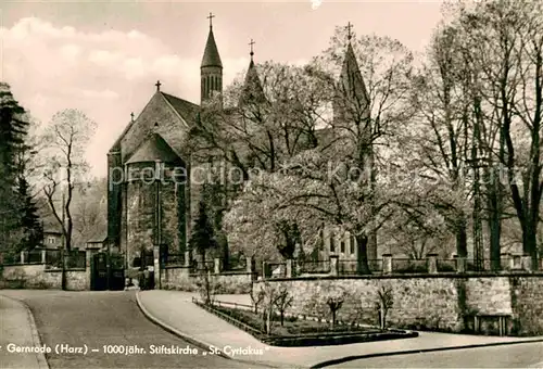 Gernrode Harz Stiftskirche Sankt Cyriakus Kat. Gernrode Harz