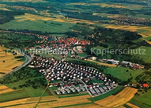 Groetzingen Aichtal Fliegeraufnahme Kat. Aichtal