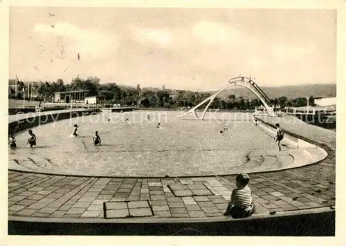 Hagen Westfalen Freibad Ischeland Kat. Hagen