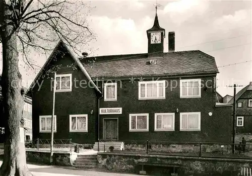 Allersdorf Herschdorf Kulturhaus Kat. Herschdorf Ilmenau